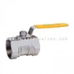 1 pc ball valve stainless steel threaded end