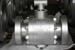 Cast steel trunnion mounted ball valve